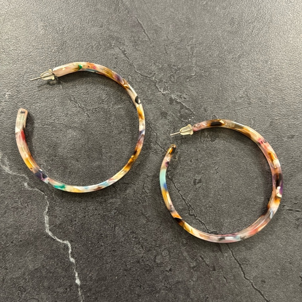 Hoop earrings